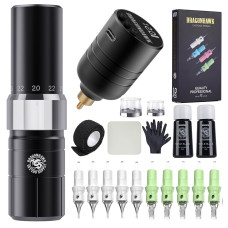 Dragonhawk Tattoo Kit Tour Y23 Wireless Replaceable B2 Battery Pro Aritsts Women