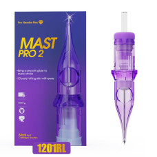 Mast Pro2 Tattoo Cartridges, for Super Aritsts, 20 Count Round Liner 1201RL 