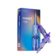 Mast Pro Tattoo Cartridges 20Pcs Disposable Bugpin Round Shader 1009RS Open Box