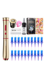 Mast P40 Wireless Tattoo Pen Machine, Rotary Tattoo Gun with Digital Display