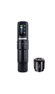 Dragonhawk Atom2 Pro Cordless Tattoo Pen Machine - 7 Storkes Length Professional Rotary Tattoo Gun for Lining Shading Used