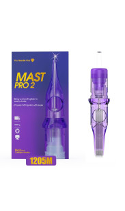 Mast Tattoo Pro2 Tattoo Cartridge Needles, #12 Bugpin 5M Magnum, 20 Count 1205M