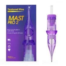 Mast Tattoo Pro2 Cartridges Textured Pins for Ink Flow Control 1209RS-X