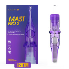 Mast Tattoo Pro2 Cartridge #12 Bugpin 7M Magnum, 20 Count Disposable
