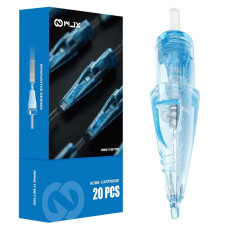 Wjx ACME Tattoo Cartridges - 20PCS Disposable 1009RL 0.3MM Round Liner