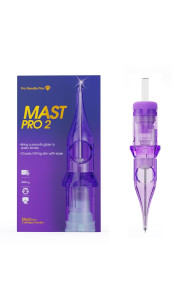 Mast Tattoo Pro2 Tattoo Cartridge Round Liner, 20 Count Disposable 0601RL