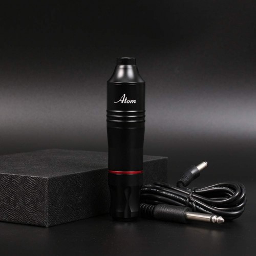 Dragonhawk Atom Rotary Pen Tattoo Machine Black Open Box