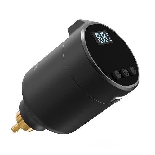 Mast Flip Rotary Tattoo Pen Machine Kit Wireless Power Battery Supply Needles