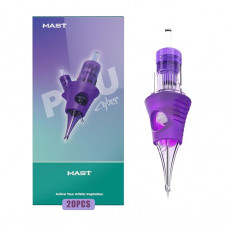 Mast Tattoo Cyber Cartridges Needles 20 Round Liner Super Bugpin 0801RL