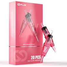 WJX Professional Tattoo Cartridge Needles Round Shader Permanent Makeup Micro 3RS 0.3MM