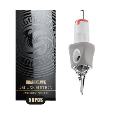 Dragonhawk Glide Extra Smooth Tattoo Cartridges, 50 Count Smooth Hit 1207RM