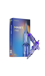 Mast Pro Tattoo Cartridges 20Pcs Disposable Bugpin Round Magnum 1207RM Open Box
