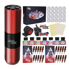 Arenahawk Cordless Tattoo Machine Kit for Beginners