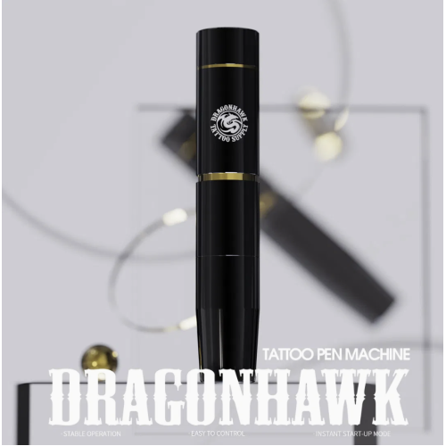 Dragonhawk Cordless Tattoo Machine Gun Pen Wirelss Battery for Permanent Makeup