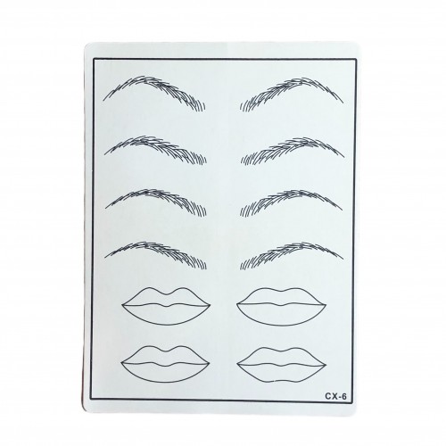 Training Mat Microblading Lips & Eyebrows